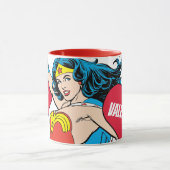 Wonder Woman | Ich fliege für Sie Valentine Tasse (Zentrum)