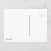 Wonder Woman Icons & Phrases Muster Postkarte (Rückseite)