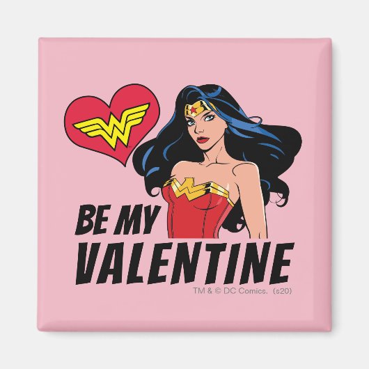 Wonder Woman | Ihr seid wunderbar Valentine Magnet (Vorne)