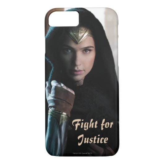 Wonder Woman in Cloak Case-Mate iPhone Hülle (Rückseite)