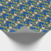 Wonder Woman in Lasso Geschenkpapier (Ecke)