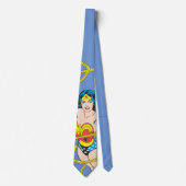 Wonder Woman in Lasso Krawatte (Vorderseite)
