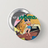 Wonder Woman Invisible Trail Button (Vorne & Hinten)