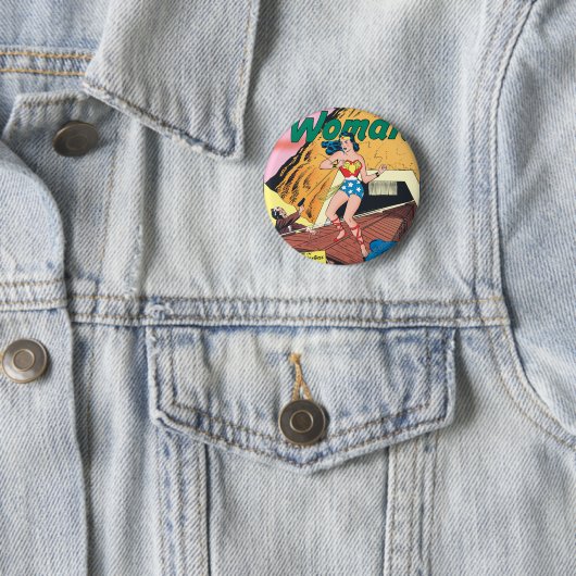 Wonder Woman Invisible Trail Button (Beispiel)