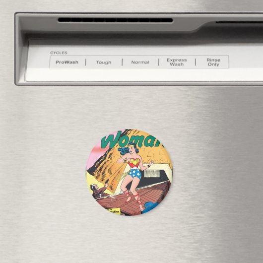 Wonder Woman Invisible Trail Magnet (In Situ (Geschirrspüler))