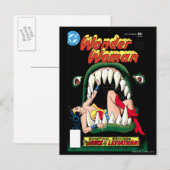 Wonder Woman Jaws Postkarte (Vorne/Hinten)