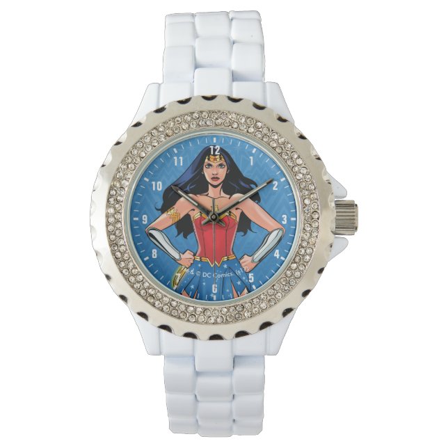 Wonder Woman - Kampf für den Frieden Armbanduhr (Vorderseite)