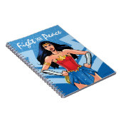 Wonder Woman - Kampf für den Frieden Notizblock (Rechte Seite)