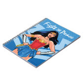 Wonder Woman - Kampf für den Frieden Notizblock (Linke Seite)
