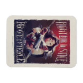 Wonder Woman kämpft für Gerechtigkeit Magnet (Horizontal)