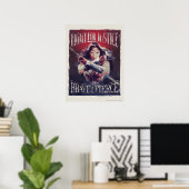Wonder Woman kämpft für Gerechtigkeit Poster (Heimbüro)