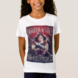 Wonder Woman kämpft für Gerechtigkeit T-Shirt