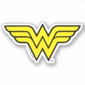 Wonder Woman | Klassisches Logo Aufkleber (Vorderseite)