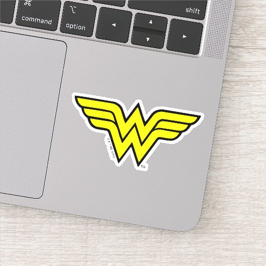 Wonder Woman | Klassisches Logo Aufkleber (Detail)