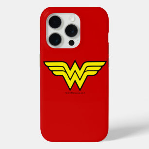 Wonder Woman   Klassisches Logo iPhone 15 Pro Hülle