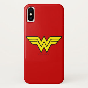 Wonder Woman   Klassisches Logo iPhone XS Hülle