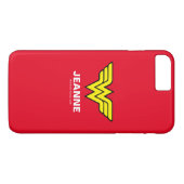 Wonder Woman | Klassisches Logo Case-Mate iPhone Hülle (Rückseite (Horizontal))