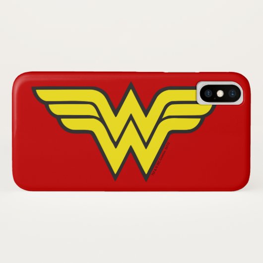 Wonder Woman | Klassisches Logo Case-Mate iPhone Hülle (Rückseite (Horizontal))