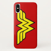 Wonder Woman | Klassisches Logo Case-Mate iPhone Hülle (Rückseite)