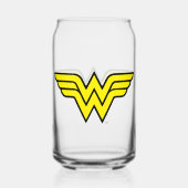 Wonder Woman | Klassisches Logo Dosenglas (Vorderseite)