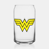 Wonder Woman | Klassisches Logo Dosenglas (Rückseite)