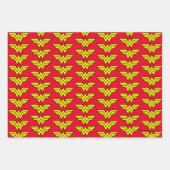 Wonder Woman | Klassisches Logo Geschenkpapier Set (Vorderseite 3)