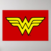 Wonder Woman | Klassisches Logo Poster (Vorne)
