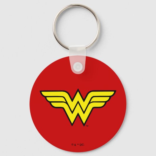 Wonder Woman | Klassisches Logo Schlüsselanhänger (Vorderseite)