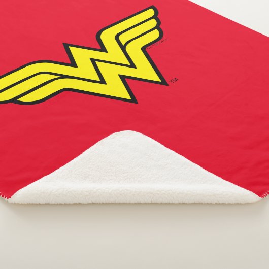 Wonder Woman | Klassisches Logo Sherpadecke (3/4)