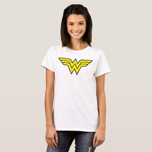 Wonder Woman | Klassisches Logo T-Shirt (Vorne ganz)
