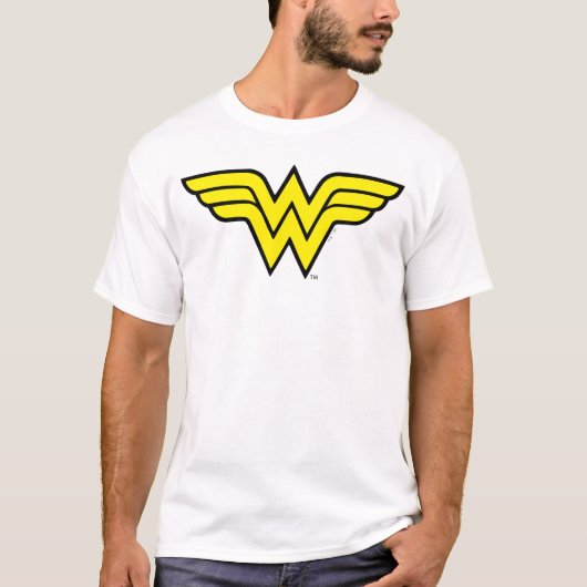 Wonder Woman | Klassisches Logo T-Shirt (Vorderseite)