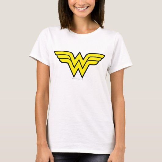Wonder Woman | Klassisches Logo T-Shirt (Vorderseite)