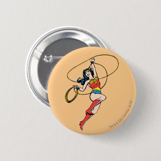 Wonder Woman Lasso of Truth Button (Vorne & Hinten)