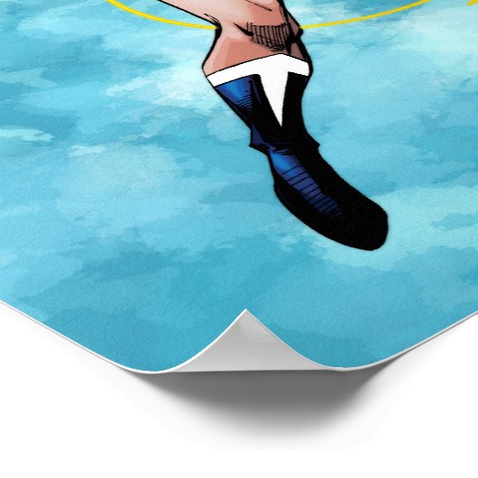 Wonder Woman & Lasso of Truth Poster (Ecke)