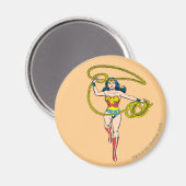 Wonder Woman Lasso über Kopf Magnet (Vorderseite/Rückseite)