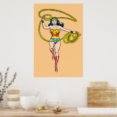Wonder Woman Lasso über Kopf Poster (Küche)