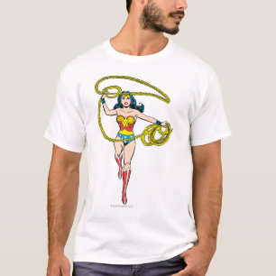 Wonder Woman Lasso über Kopf T-Shirt