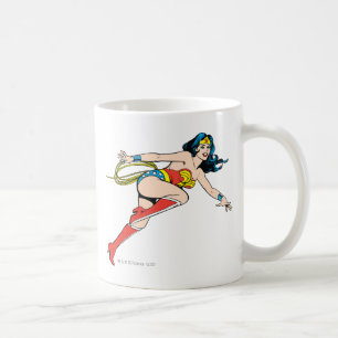 Wonder Woman Leap Right Kaffeetasse