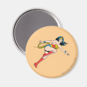 Wonder Woman Leap Right Magnet (Vorderseite/Rückseite)