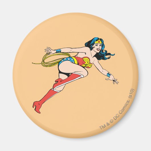 Wonder Woman Leap Right Magnet (Vorne)