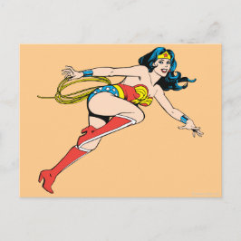 Wonder Woman Leap Right Postkarte