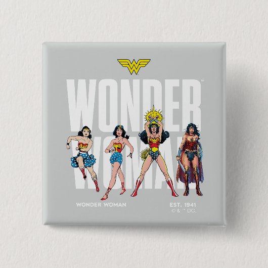 Wonder Woman Legends Forever Grafik Button (Vorderseite)