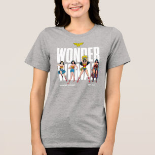 Wonder Woman Legends Forever Grafik Tri-Blend Shirt
