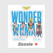 Wonder Woman Legends Forever Graphic Aufkleber (Blatt)