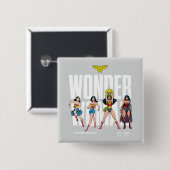 Wonder Woman Legends Forever Graphic Button (Vorne & Hinten)