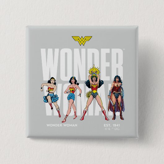 Wonder Woman Legends Forever Graphic Button (Vorderseite)
