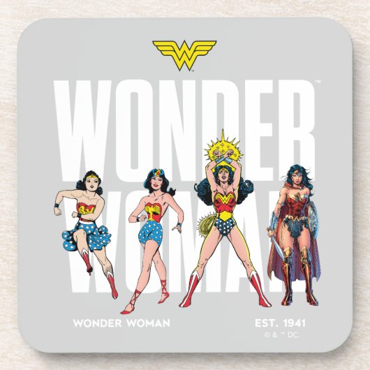 Wonder Woman Legends Forever Graphic Getränkeuntersetzer (Vorderseite)