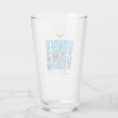 Wonder Woman Legends Forever Graphic Glas (Rückseite)