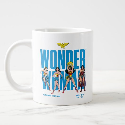 Wonder Woman Legends Forever Graphic Jumbo-Tasse (Links)