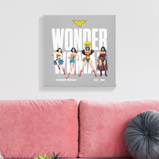 Wonder Woman Legends Forever Graphic Leinwanddruck (Insitu (Wohnzimmer))